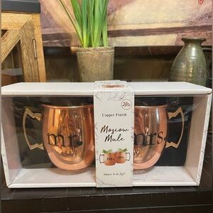 Mr & Mrs Moscow Mule Mugs